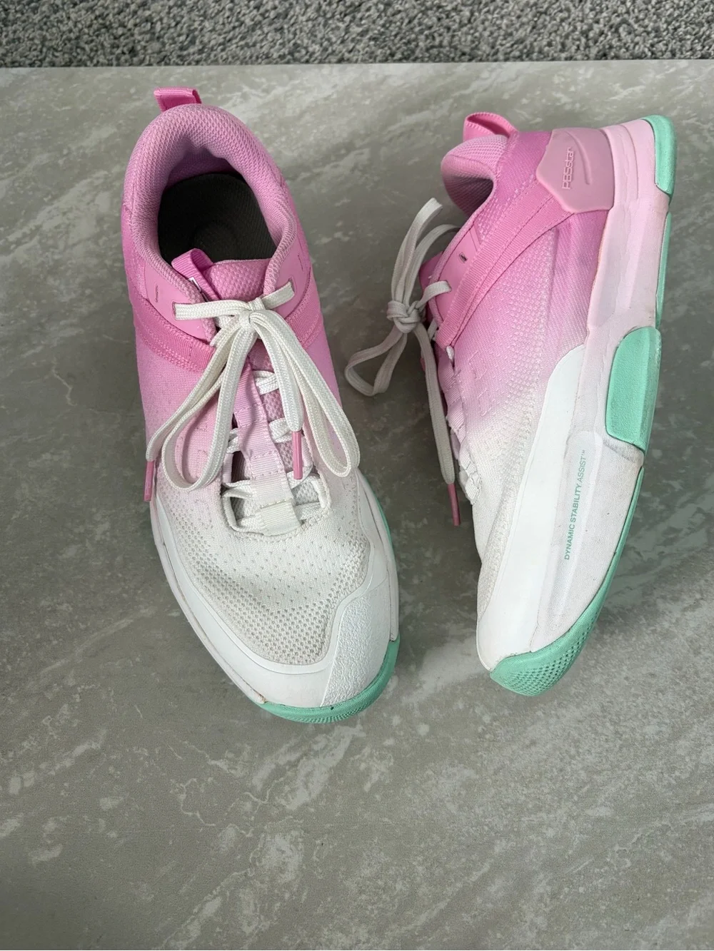 PB5Star Women's Pickleball Court Shoes, PB5 Court2 | Pink Multi- Women’s 7.5
